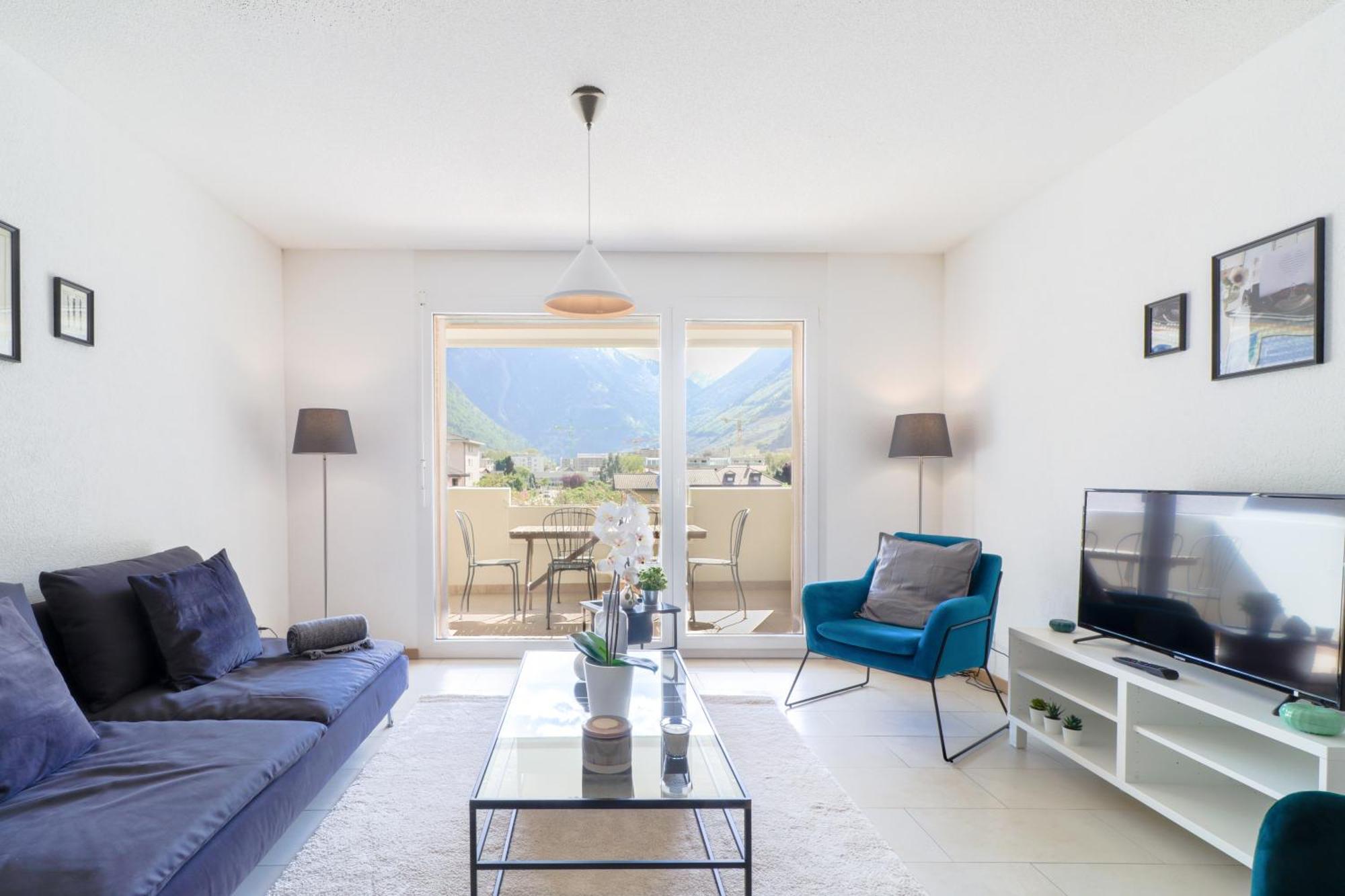Nice Apartment Ideally Located In Martigny المظهر الخارجي الصورة