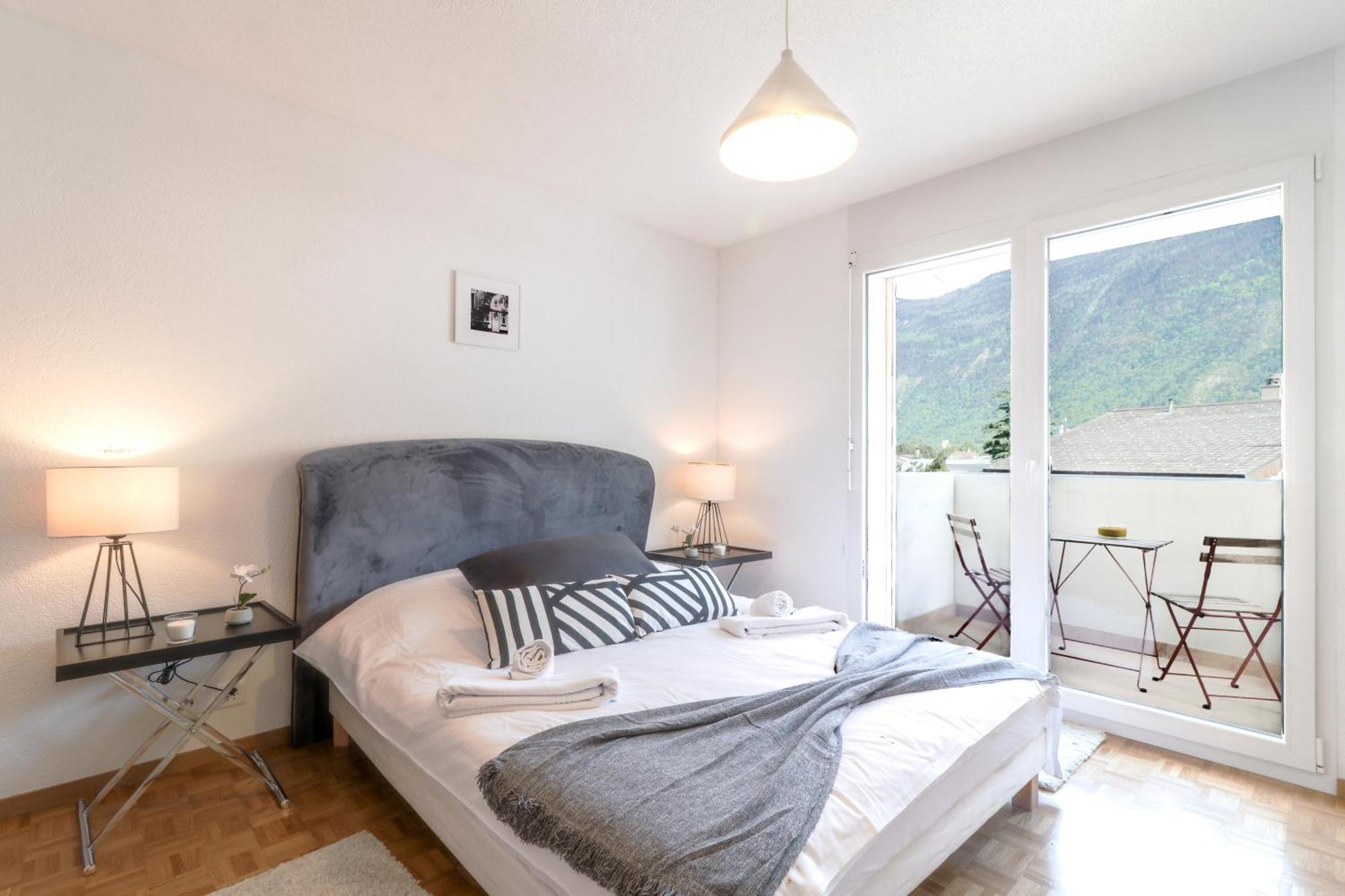 Nice Apartment Ideally Located In Martigny المظهر الخارجي الصورة